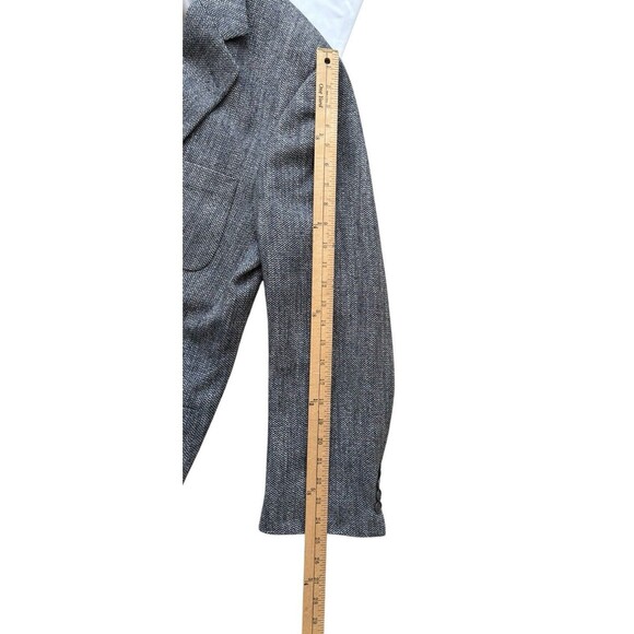 Joseph and Feiss Dillard's Sports Coat Men’s 48 Regular Gray Tweed Blazer USA - Picture 5 of 15